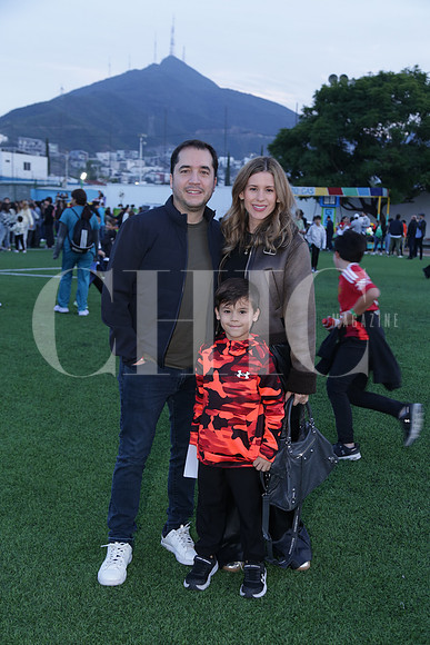 Jorge Quiroz, Elsa González y Juan Pablo Quiroz 1