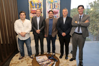 Carlos Palacios, Hernan Montalvo, Patricio Morelos, Patricio Sainz y Cesar Gonzalez Calderon 1
