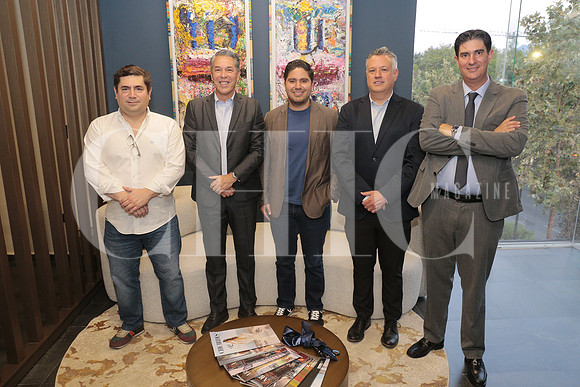 Carlos Palacios, Hernan Montalvo, Patricio Morelos, Patricio Sainz y Cesar Gonzalez Calderon 1