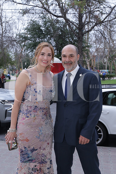 Paola Morales y Carlos Cantú0