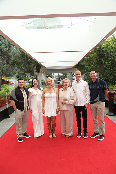 Rafa Arroyo, Jesica de Arroyo, Tete García Luna, Luly Margáin de Zambrano, Rafa Alanis y Roberto Rodríguez 3
