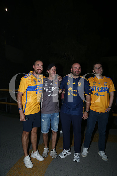 Mario Romero, Alejandro Fernández, Marcelo Galván y Joel Tamez