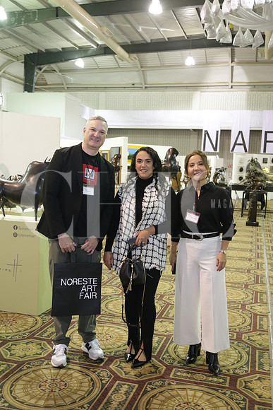 César Aristoteles, Cynthia Saide y Rosy Saldaña1