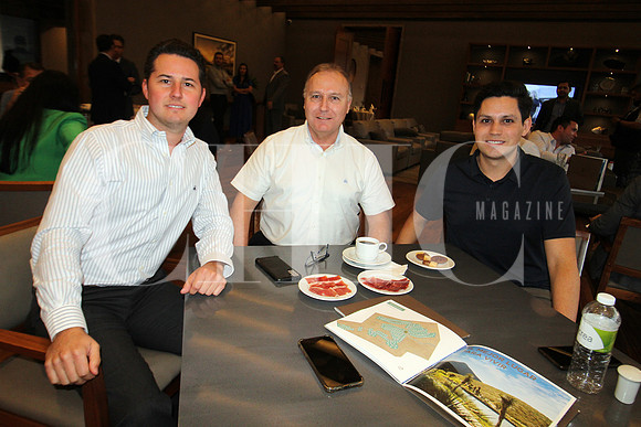 José Luis Farias, Luis Gerardo Quintanilla y Luis Quintanilla
