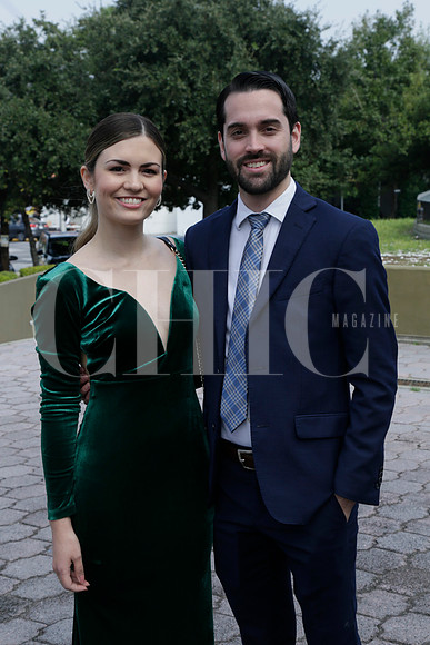 Claudia Treviño y Luis Morales