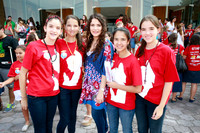 María Fernanda Guzmán, Daniela Torre, Nonis Vázquez, Balbina Hinojosa y Valeria Severian