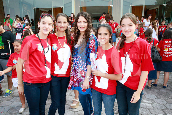 María Fernanda Guzmán, Daniela Torre, Nonis Vázquez, Balbina Hinojosa y Valeria Severian