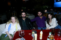 (Azia) Priscila Sandoval, Florentino Saenz, Alberto Cantú y Daniela valdez