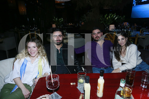 (Azia) Priscila Sandoval, Florentino Saenz, Alberto Cantú y Daniela valdez