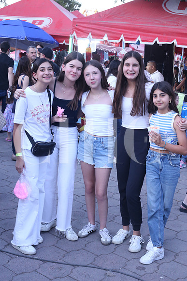 Estefy Jaime, Marijose Velázquez, Emilia Escorcia, Andrea Ferrara y Ana Lucia Martínez 1