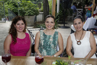 Liz Sepúlveda, Paty Galván de Villarreal y Lizeth Rodríguez de Orta