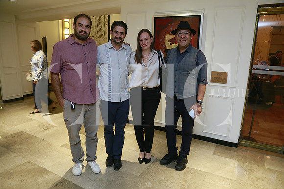 Alejandro Arana, José Manuel Arana Guillermina Sánchez y Abdiel Servantes (2)