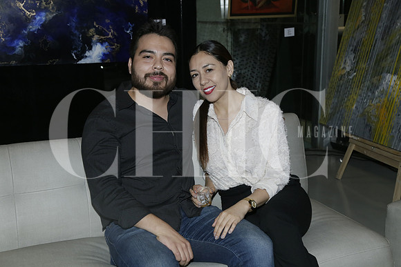 Elio Sánchez y Griselda Romo
