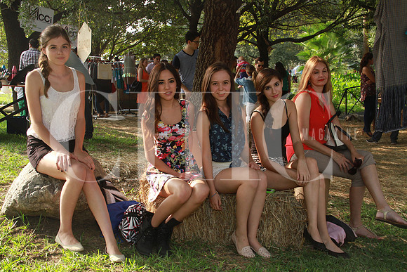 Xiména de Isla, Jade Wang, Luciana de Isla, Paola Campos y María de Jesús Guajardo