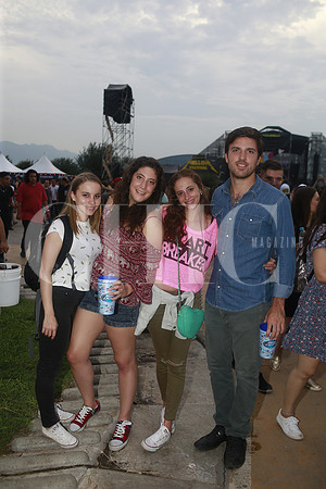 Carol Almeida, Dnaiela Ganem, Silvana Obregon y Agustin Garza