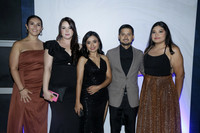 Andrea Quintana, Ariana Balderas, Elena Marisol Ramírez, Yadiel Barrios y Valeria Robles