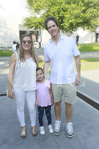 Cecilia Fernández, Cordelia Garza y Ricardo Garza