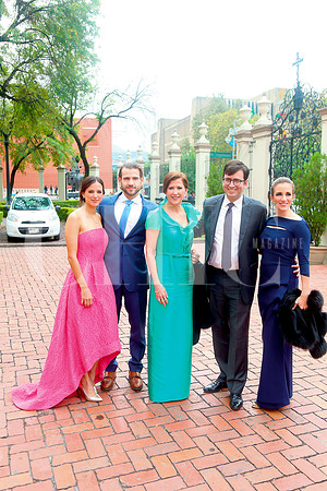 Isabel, Luis,  Palmira, Juan y Cristina