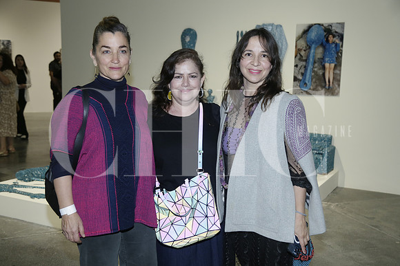 Cecilia Madrazo, Pilar Domínguez y Tatiana Sánchez.