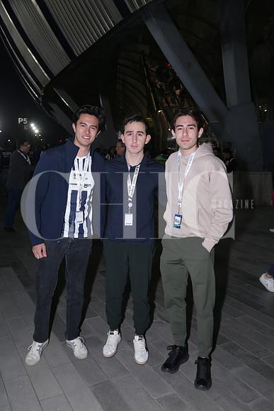 Humbertgo Figueroa, Camilo Martímez y Ricardo Garza 2