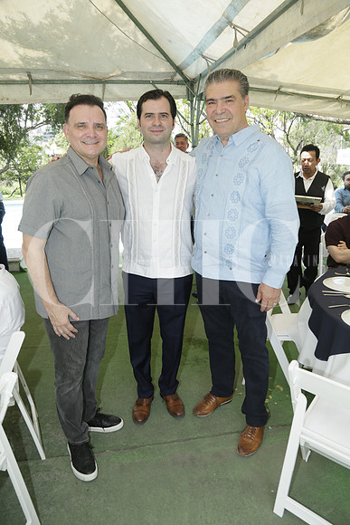 Mario Gámez, Everardo Hiarmes y Oscar Valdez (3)