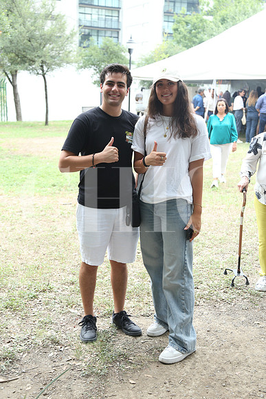 Alexis González y Mariel González