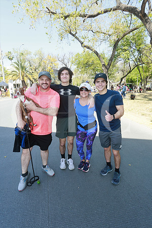 Alberto Díaz, Mauricio Díaz,  Cynthia Arrellano y Alberto Díaz