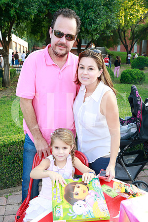 Jimena Garza, David Garza y Verónica de Garza