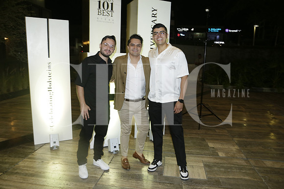 Mario Banda, Rodrigo Salvador y Daniel Treviño (3)