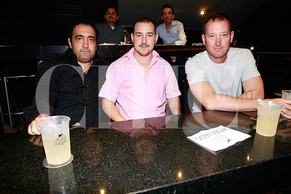 Antonio Sepúlveda,  Reginaldo Diaz y Fernando Hinojosa