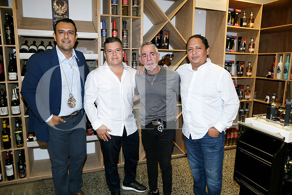 Marco Muñoz, Hiram Rosales, William Marcos y Mario Cerda