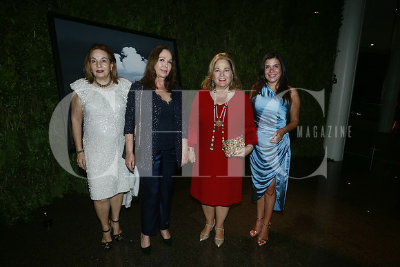 Blanca Melo de Sotomayor,  Yolanda Cepeda, Liliana Melo de Sada y Lorenia Canavati