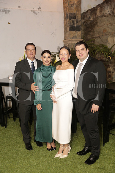Jorge Manzur, Tessy Aragon, Balbina Guajardo y Jorge Manzur 2