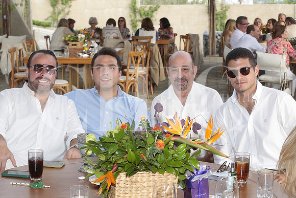 Rodrigo Handal, Santiago Handal, Jorge Delgado y Freddy Halun 3