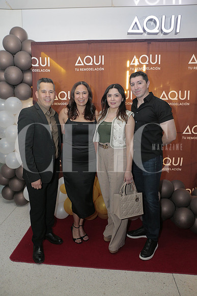 Rolando Juarez, Cecilia Morales, Maureen de León y Homero Garza 12