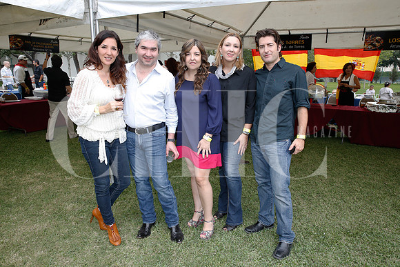 Lety Somohano, Leopoldo Somohano, Norma Martínez de Villarreal, Mara de García y Alfredo Gutiérrez