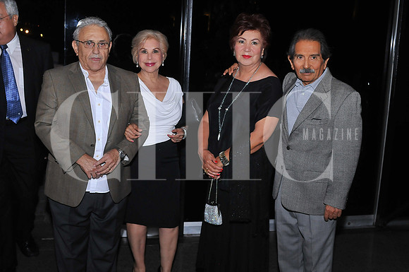 Arturo González, María Elena Leal González, Susy de González y Ramiro González