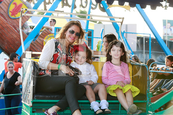 Paola Villarreal de Gracida, Romina Gracida y Paloma Gamez