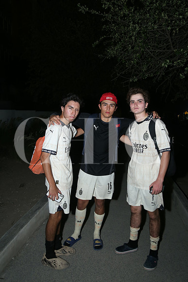 Piro Fonseca, José Negrete y Daniel González