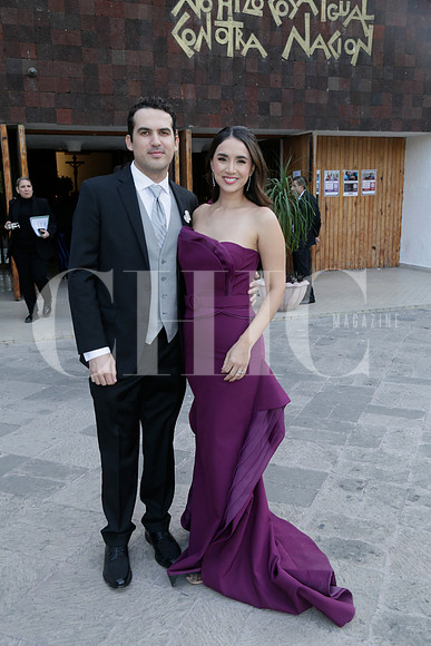 José Elias Ancer y Stephania Acuña.