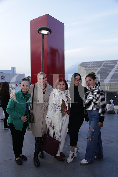 María Carvajal, Lorena Molina, Ada Gallegos, Adaly Moreno y Marcela Camacho 1