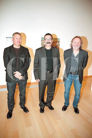 Alberto Vargas, Sergio Galán,  y  Jorge Elizondo