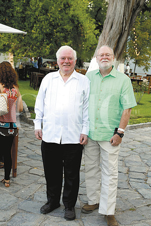Enrique Guadiana y Francis Tyler