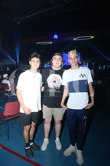 Santiago Pérez, José Andrés López y Jorge Estrada