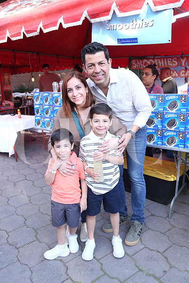 Sandra Cavazos, Sergio Ortegón, Marcelo Ortegón y Santiago Ortegón 0