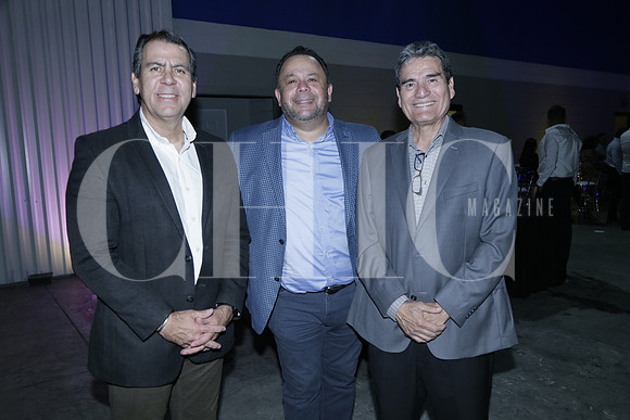 Enrique Orozco, José Luis Rodríguez y Enrique Martínez
