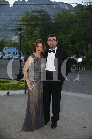 Teresa Elizondo de Zuñiga y Rodolfo Zuñiga