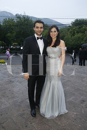 Ricardo Garza y Lorena Martínez de Garza
