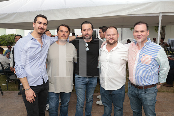 Fernando Gamez,Ricky Gonzalez, Enrique Lamarque, Jose Villarreal y Hugo Villarreal 3