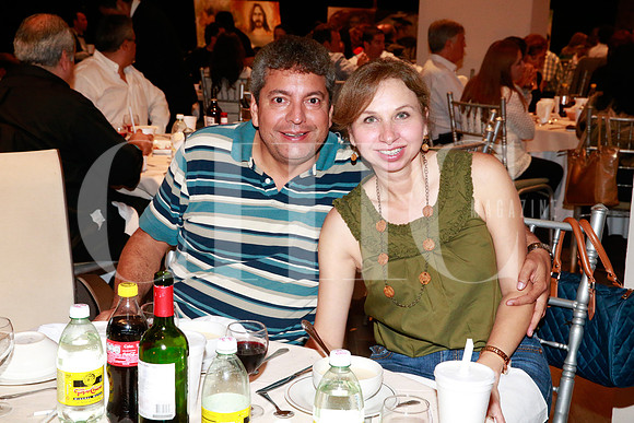 Oscar Medina y Olga Garza